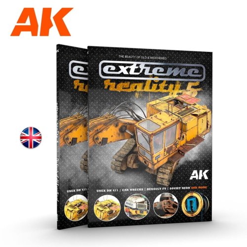Przejdź do produktu AK Interactive 529 - Extreme Reality 5 - The Beauty of Old & Weathered - poradnik modelarski