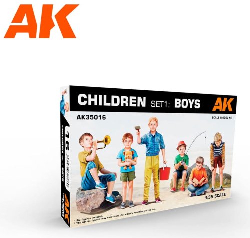 Przejdź do produktu AK Interactive 35016 - 1:35 Children Set 1 Boys