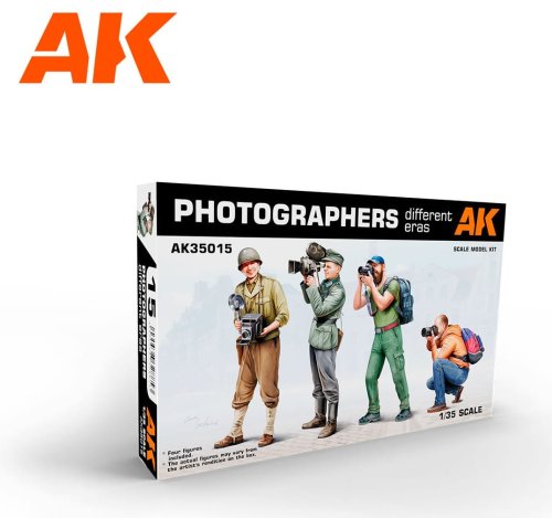Przejdź do produktu AK Interactive 35015 - 1:35 Photographers different eras