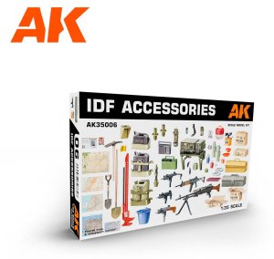 AK Interactive 35006 - 1:35 IDF Accessories