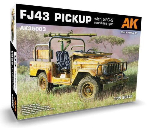 Przejdź do produktu AK Interactive 35003 - 1:35 FJ43 pickup with SPG-9 recoilless Gun