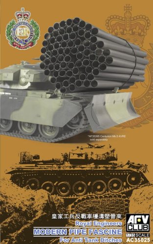 Przejdź do produktu AFV Club AC 35025 - 1:35 Royal Engineers Modern Pipe Fascine for Anti-Tank Ditches