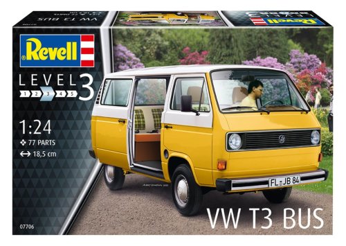 Przejdź do produktu Revell 07706 - 1:24 VW T3 Bus