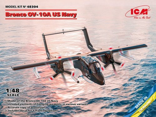 Przejdź do produktu ICM 48304 - 1:48 Bronco OV-10A US Navy