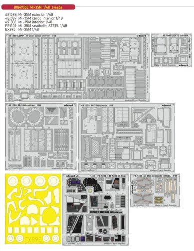 Przejdź do produktu Eduard BIG49355 - 1:48 Mi-35M