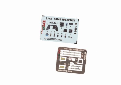 Przejdź do produktu Eduard 3DL48100 - 1:48 Bf 109G-6 Space 3D Decals + PE
