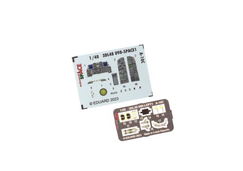 Przejdź do produktu Eduard 3DL48098 - 1:48 A-10C Space 3D Decals + PE
