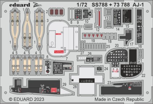 Przejdź do produktu Eduard SS788 - 1:72 AJ-1