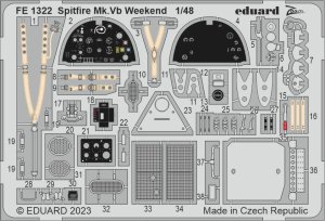 Eduard FE1322 - 1:48 Spitfire Mk.Vb Weekend
