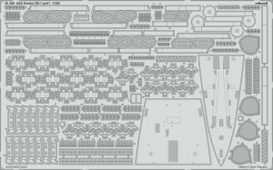 Eduard 53289 - 1:350 USS Alaska CB-1 part 1