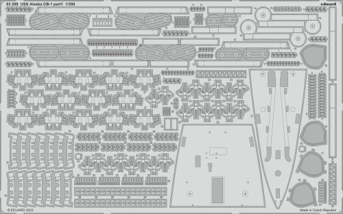 Przejdź do produktu Eduard 53289 - 1:350 USS Alaska CB-1 part 1