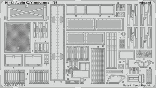 Przejdź do produktu Eduard 36493 - 1:35 Austin K2/Y ambulance