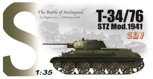 Dragon 6448 - 1:35 T-34/76 STZ Mod.1941 2 in 1 The Battle of Stalingrad