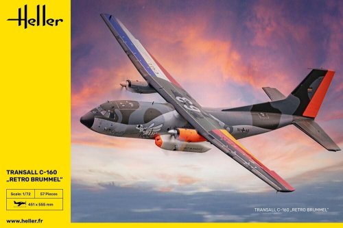 Przejdź do produktu Heller 80358 - 1:72 Transall C-160 Retro Brummel