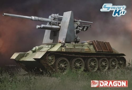 Przejdź do produktu Dragon 6986 - 1:35 T-34 747(r) mit 8,8 cm FlaK 36/37