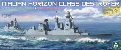 Przejdź do produktu Takom 6007 - 1:350 D553 Andrea Doria / D554 Caio Duilio Italian Horizon Class Destroyer