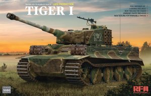 Rye Field Model 5080 - 1:35 Tiger I Late Production Zimmerit & Full Interior
