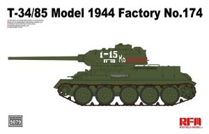 Rye Field Model 5079 - 1:35 T-34/85 Model 1944 Factory No.174