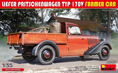 Przejdź do produktu Miniart 38060 - 1:35 Liefer Pritschenwagen Typ 170V Farmer Car