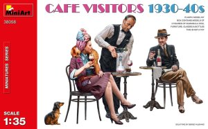 Miniart 38058 - 1:35 Cafe Visitors 1930-40s