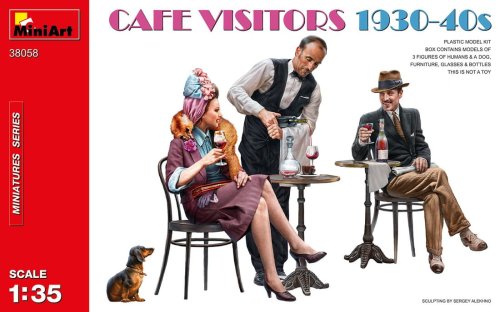 Przejdź do produktu Miniart 38058 - 1:35 Cafe Visitors 1930-40s