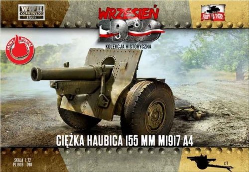 Przejdź do produktu First To Fight 098 - Wrzesień 1939 - Ciężka Haubica 155 mm M1917 A4