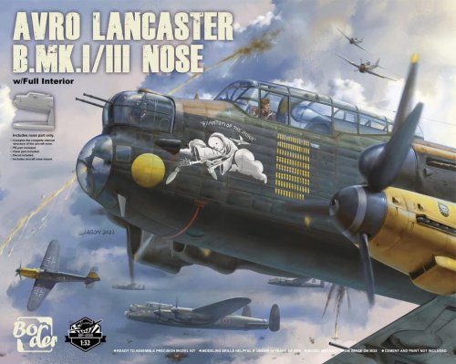 Przejdź do produktu Border BF008 - 1:32 Nose of Avro Lancaster B Mk.I/III w/ Full Interior