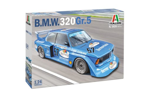 Przejdź do produktu Italeri 3626 - 1:24 B.M.W. 320 Group 5