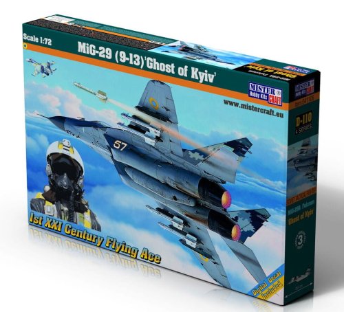 Przejdź do produktu Mistercraft D110 - 1:72 MiG-29 (9-13) Ghost of Kyiv