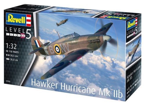 Przejdź do produktu Revell 04968 - 1:32 Hawker Hurricane Mk.IIb