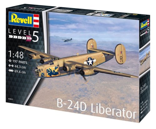 Przejdź do produktu Revell 03831 - 1:48 B-24D Liberator
