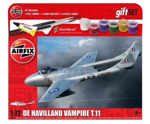 Przejdź do produktu Airfix 55204A - 1:72 De Havilland Vampire T11 model z farbami
