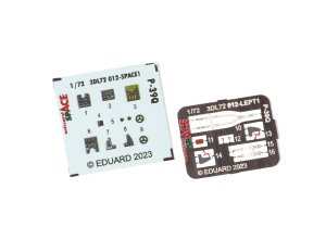 Eduard 3DL72012 - 1:72 P-39Q Space 3D Decals + PE