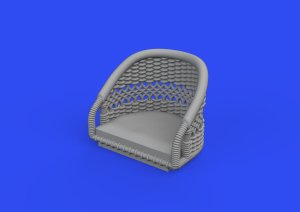 Eduard 632187 - 1:32 Sopwith Camel seat Print 3D
