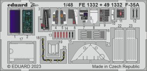 Eduard FE1332 - 1:48 F-35A