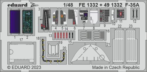Przejdź do produktu Eduard FE1332 - 1:48 F-35A