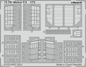 Eduard 73791 - 1:72 Meteor F.8