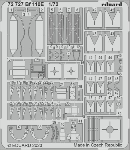 Przejdź do produktu Eduard 72727 - 1:72 Bf 110E