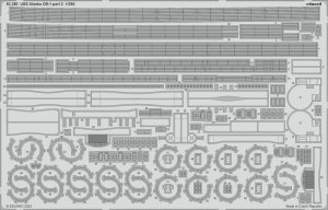 Eduard 53290 - 1:350 USS Alaska CB-1 part 2