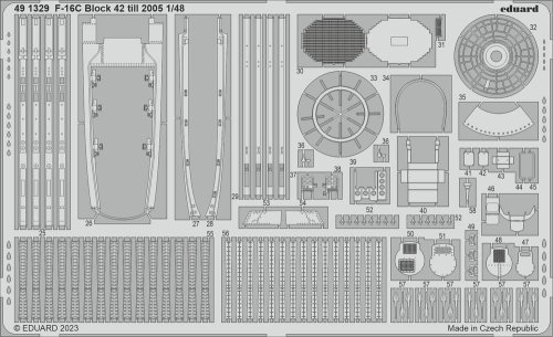 Przejdź do produktu Eduard 491329 - 1:48 F-16C Block 42 till 2005