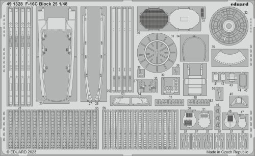 Przejdź do produktu Eduard 491328 - 1:48 F-16C Block 25