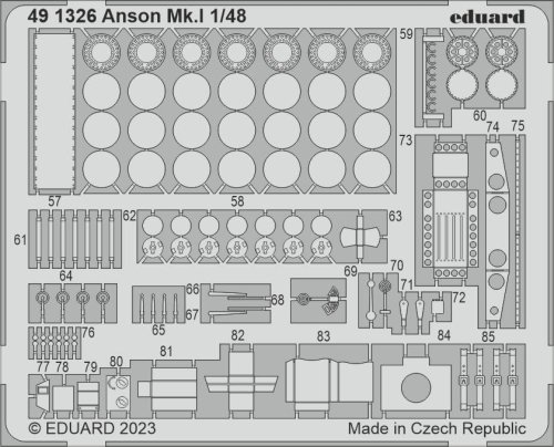 Przejdź do produktu Eduard 491326 - 1:48 Anson Mk.I
