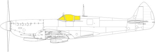 Przejdź do produktu Eduard EX923 - 1:48 Spitfire Mk.VIII TFace