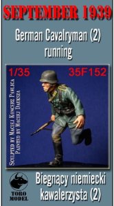 Toro Model 35F152 - 1:35 Wrzesień 1939 - Biegnący niemiecki kawalerzysta (2)