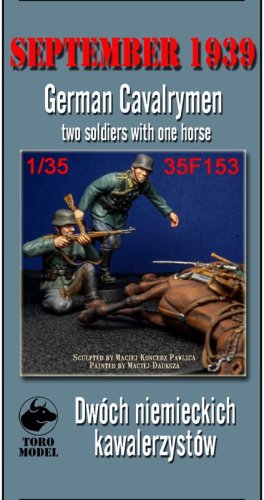 Przejdź do produktu Toro Model 35F153 - 1:35 Wrzesień 1939 - Dwóch niemieckich kawalerzystów