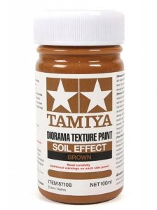 TAMIYA 87108 - Diorama Texture Paint - Soil Effect - Brown
