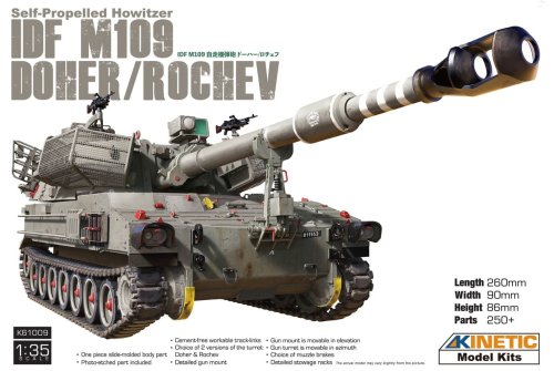 Przejdź do produktu Kinetic 61009 - 1:35 IDF M109 Doher / Rochev