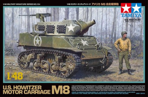 Przejdź do produktu Tamiya 32604 - 1:48 U.S. Howitzer Motor Carriage M8