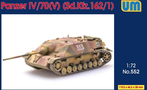 Przejdź do produktu Unimodels 552 - 1:72 Panzer IV/70(V) Sd.Kfz. 162/1