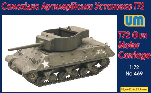 Przejdź do produktu Unimodels 469 - 1:72 T72 Gun Motor Carriage